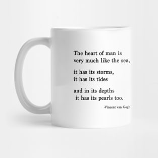 The heart of man Mug